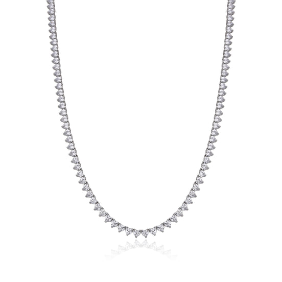 שרשרת טניס שפיצים ZSI436-1-40cm-3mm