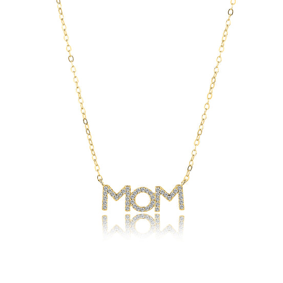 שרשרת MOM זהב