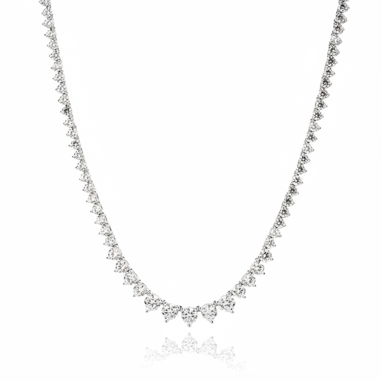 שרשרת טניס מדורגת ציפוי BKSI004-1-3*4*5 MM