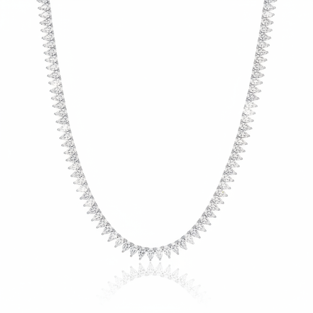 שרשרת טניס ציפוי BKSI008-1-3X5MM-40CM