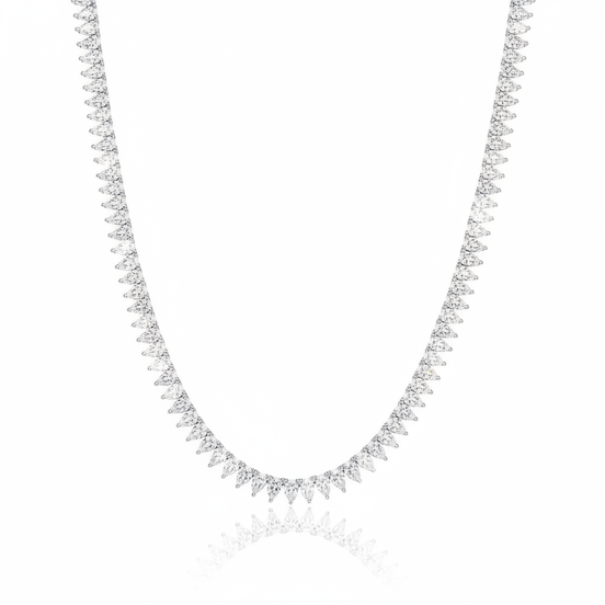 שרשרת טניס ציפוי BKSI008-1-3X5MM-40CM