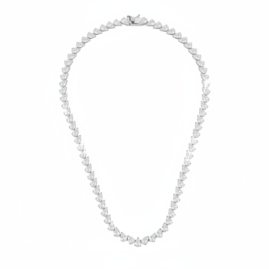 שרשרת טניס ציפוי BKSI009-1-4X6MM-40CM