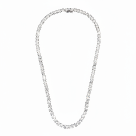 שרשרת טניס ציפוי BKSI010-1-4X6MM-40CM