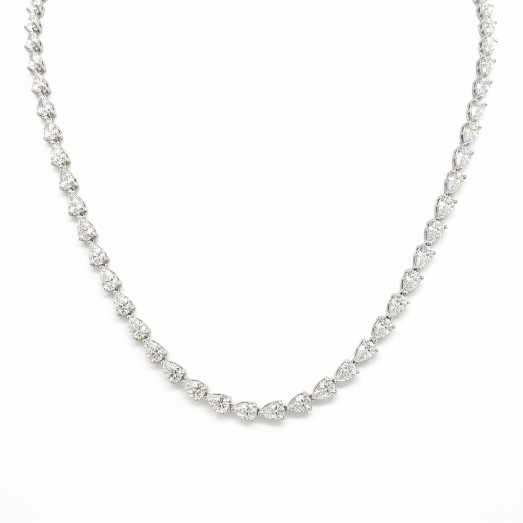 שרשרת טניס ציפוי BKSI011-1-3X5MM-40CM
