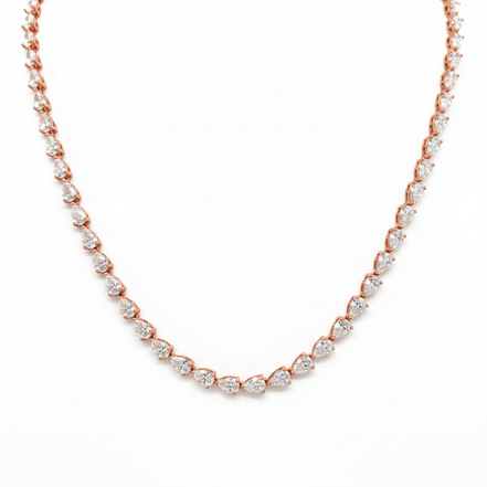 שרשרת טניס ציפוי BKSI011-2-3X5MM-40CM