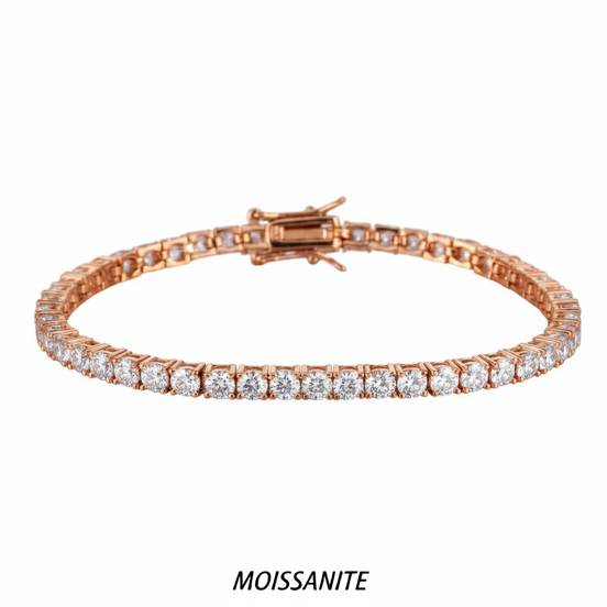 צמיד טניס מוסונייט mosi002-3mm-4.9ct-5.5ct--2-M