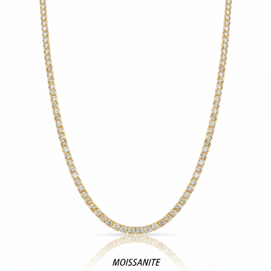 שרשרת טניס מוסונייט mosi005-3mm-12.5ct--3-M