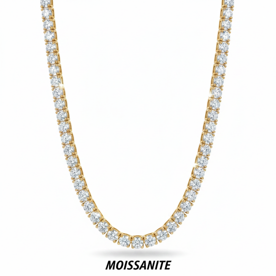 שרשרת טניס מוסונייט mosi006-4mm-29.4ct--3-M