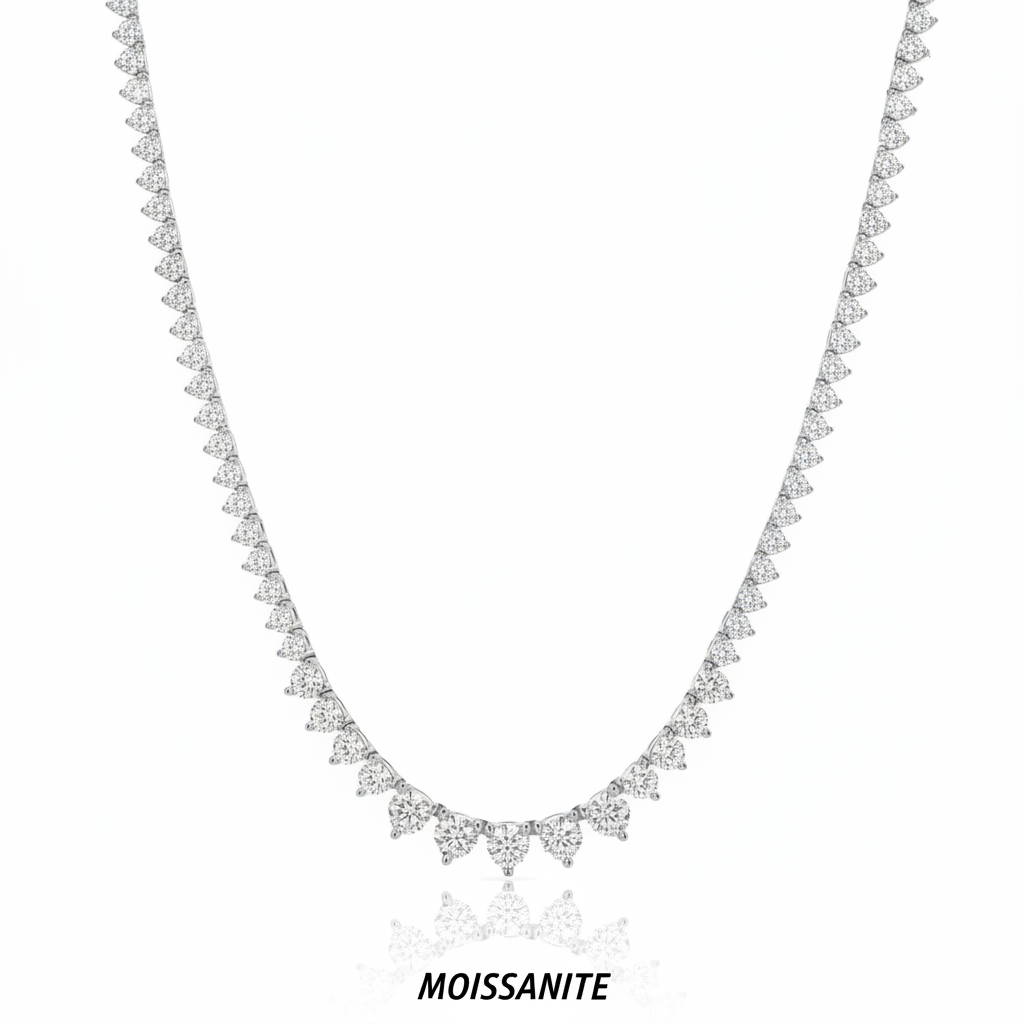 שרשרת טניס מוסונייט mosi007-3-5mmmm-16.6ct- -1-M