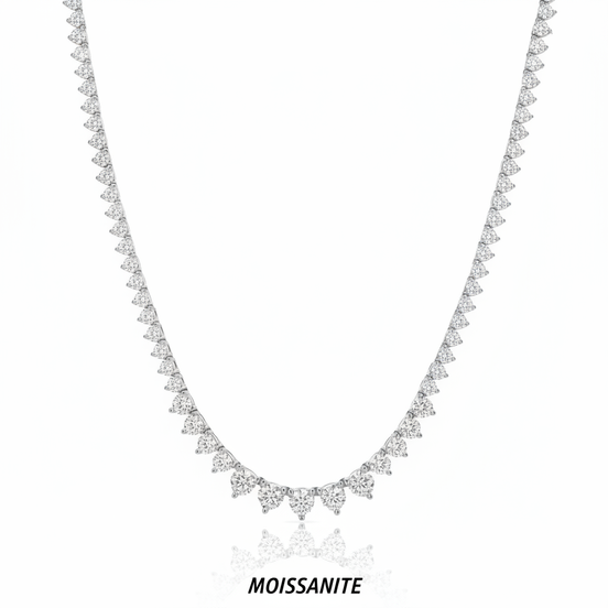 שרשרת טניס מוסונייט mosi007-3-5mmmm-16.6ct- -1-M