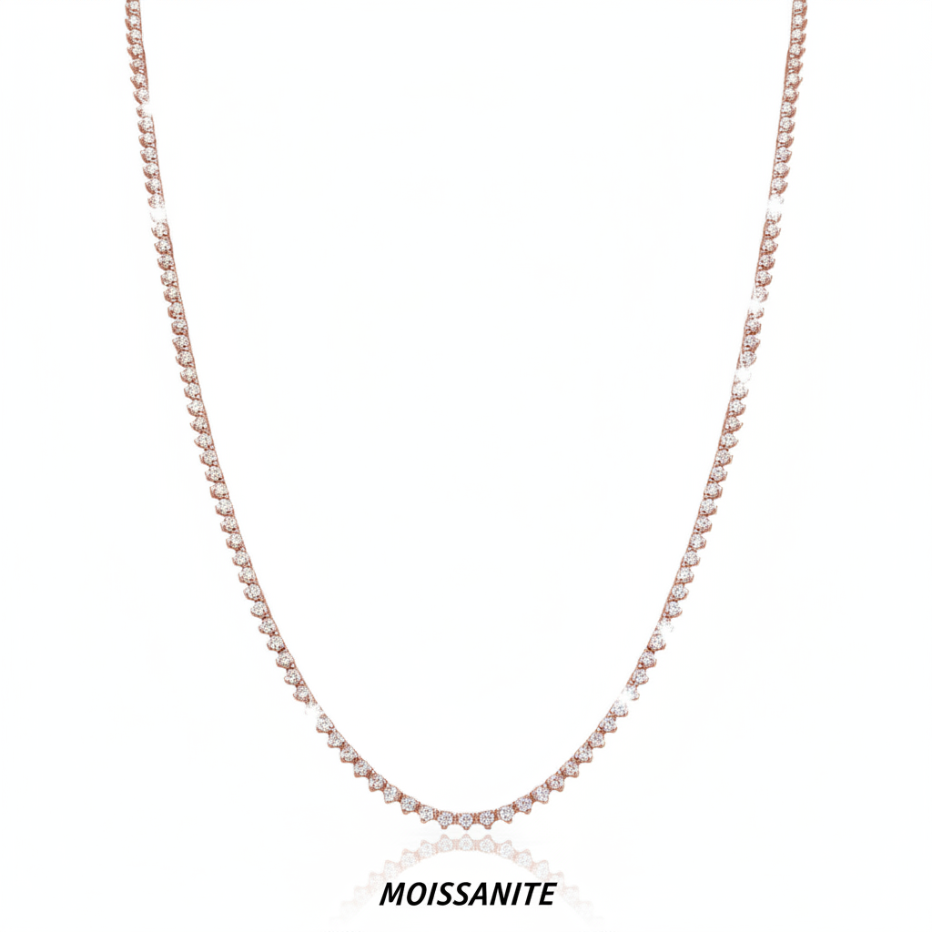 שרשרת טניס מוסונייט mosi008-3mm-12ct--2-M