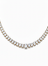 שרשרת טניס ציפוי BKSI017-3-4X6MM+5X7MM-42CM